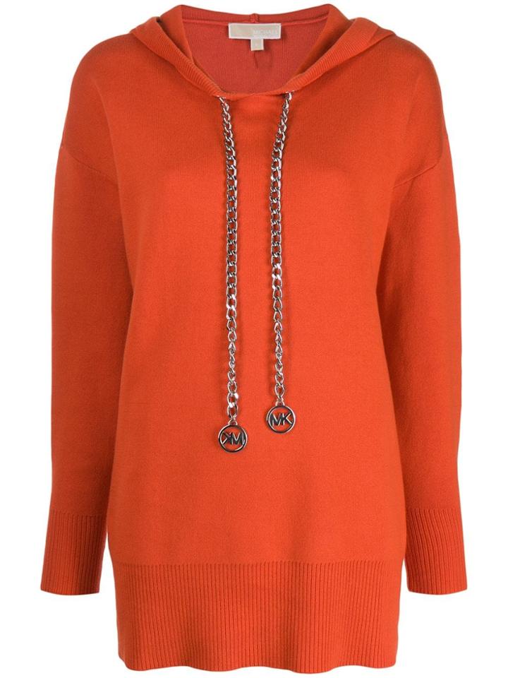 Michael Michael Kors Chain Hoodie - Orange