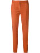 Tory Burch Slim Fit Trousers - Yellow & Orange