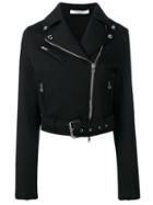 Givenchy Classic Biker Jacket, Women's, Size: 40, Black, Viscose