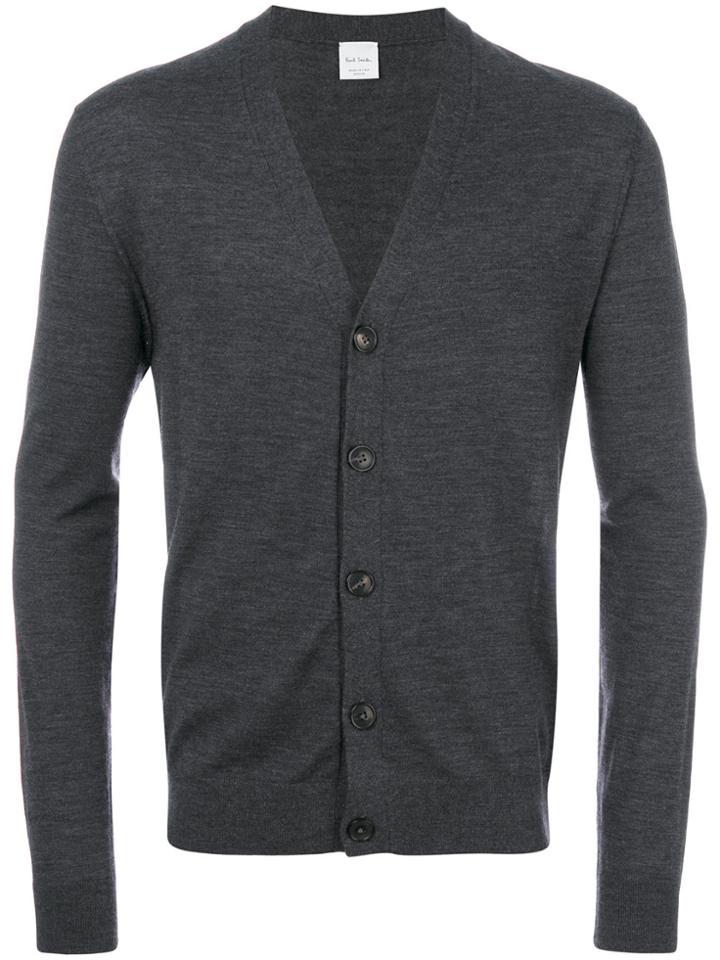 Paul Smith V-neck Cardigan - Grey