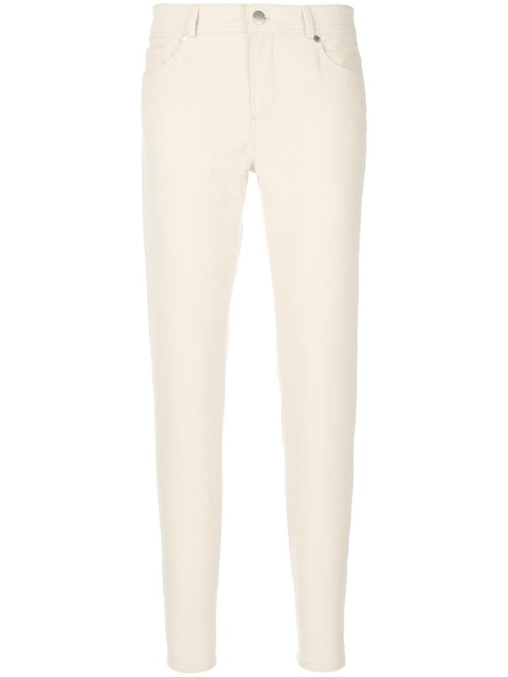 Loro Piana - Denim Skinny Jeans - Women - Cotton/spandex/elastane - 40, Nude/neutrals, Cotton/spandex/elastane