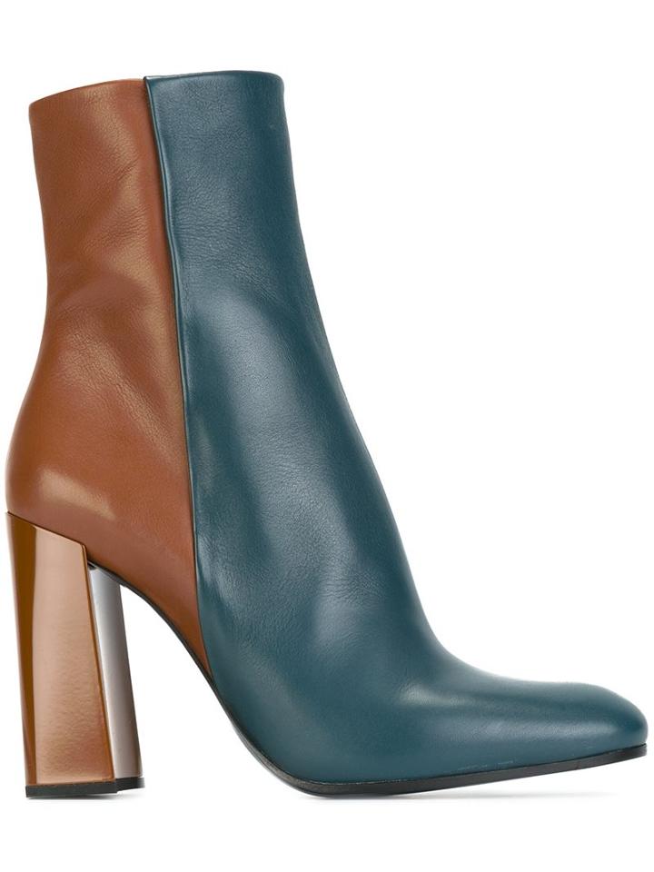 Jil Sander Bicolour Booties