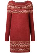 Twin-set Short Knit Dress - Red