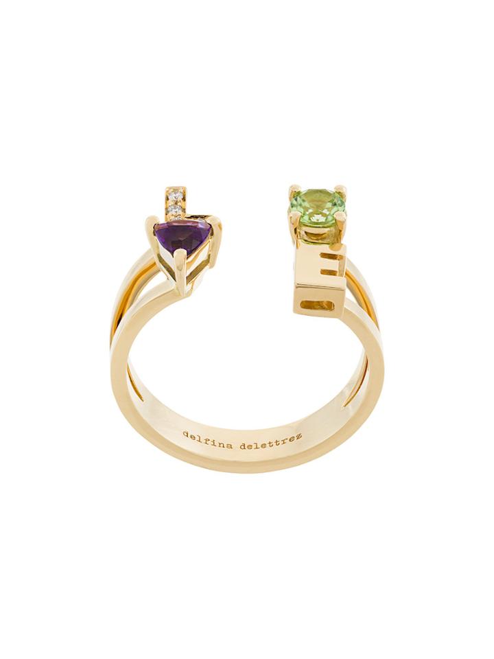 Delfina Delettrez Love Ring - Metallic