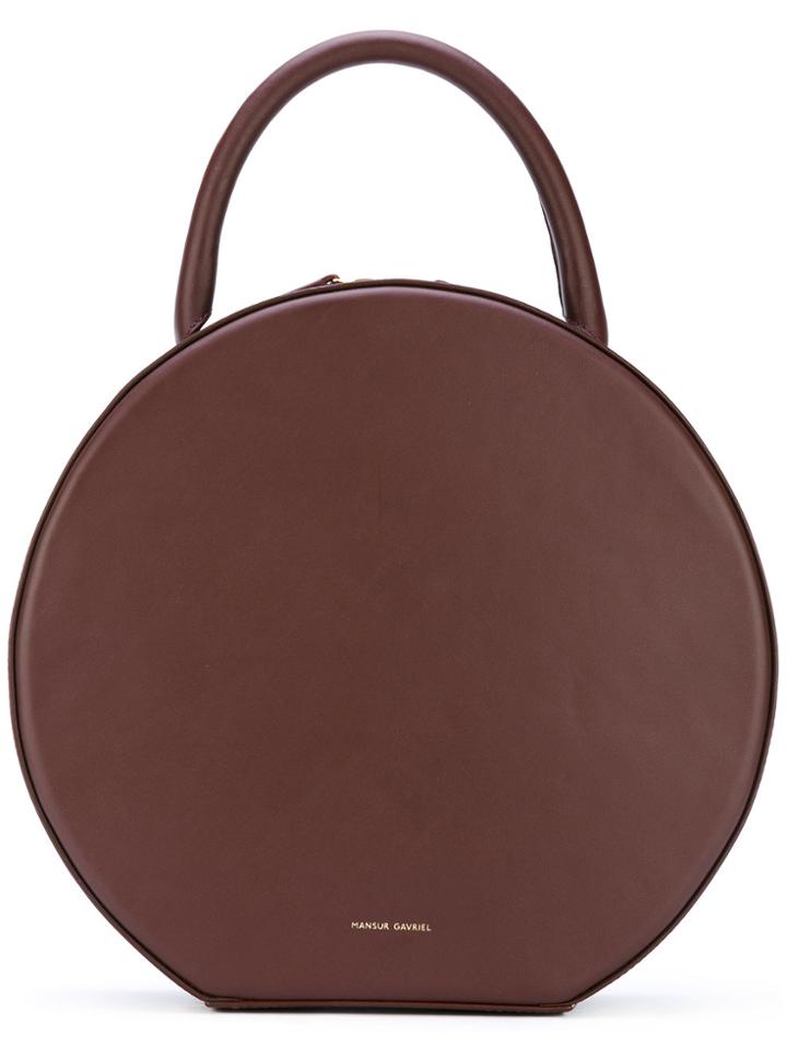 Mansur Gavriel Circular Handbag - Red