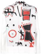 Homme Plissé Issey Miyake Printed Shirt - White