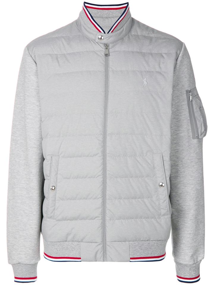 Polo Ralph Lauren Down Bomber Jacket - Grey