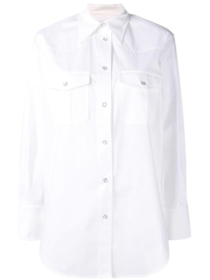 Calvin Klein 205w39nyc Chest Pocket Shirt - White