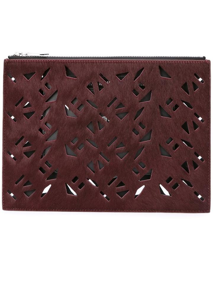 Kenzo 'flying Kenzo'clutch, Women's, Red