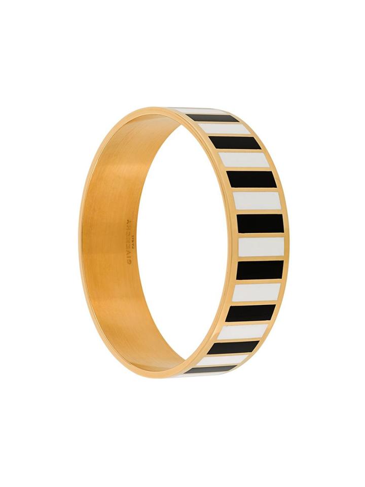 Givenchy Monochrome Striped Bracelet - Multicolour