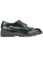 P.a.r.o.s.h. Kilties Derby Shoes - Green