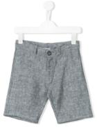 Violeta E Federico - Casual Shorts - Kids - Linen/flax - 6 Yrs, Boy's, Black
