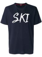 Perfect Moment Ski Print T-shirt - Blue