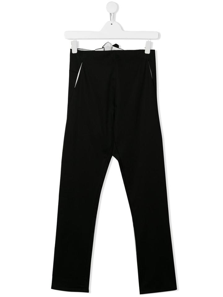 Anja Schwerbrock Teen Poel Straight Leg Trousers - Black
