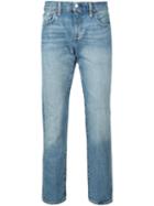 Levi's Stonewashed Regular Jeans, Men's, Size: 34/34, Blue, Cotton