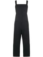 Apuntob Pinstripe Dungarees - Grey
