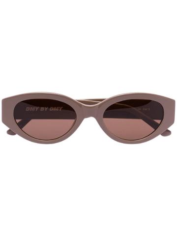 Dmybydmy Oval Frame Sunglasses - Neutrals