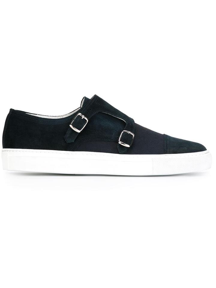 Eleventy Buckled Sneakers