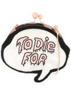 Sophia Webster 'to Die For' Crossbody Bag, Women's, White, Plastic/glass/cotton
