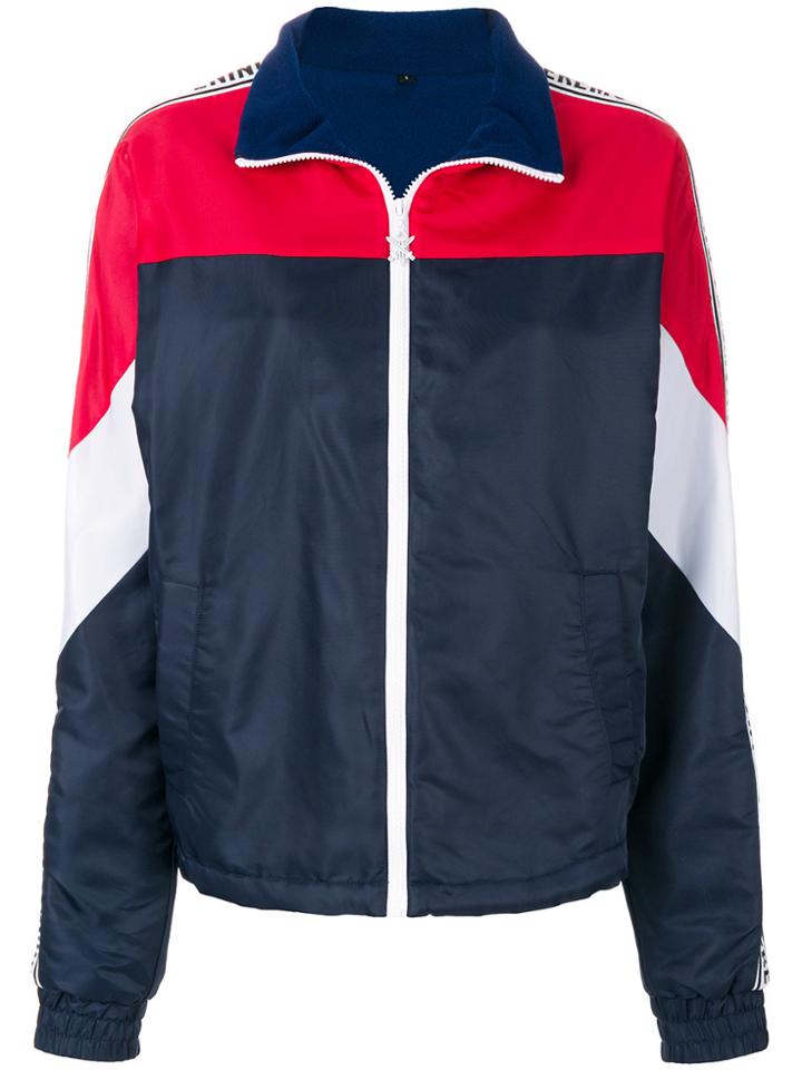 Opening Ceremony Warm Up Windbreaker Jacket - Blue