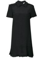Red Valentino - Polka Dot Mini Dress - Women - Silk - 42, Black, Silk