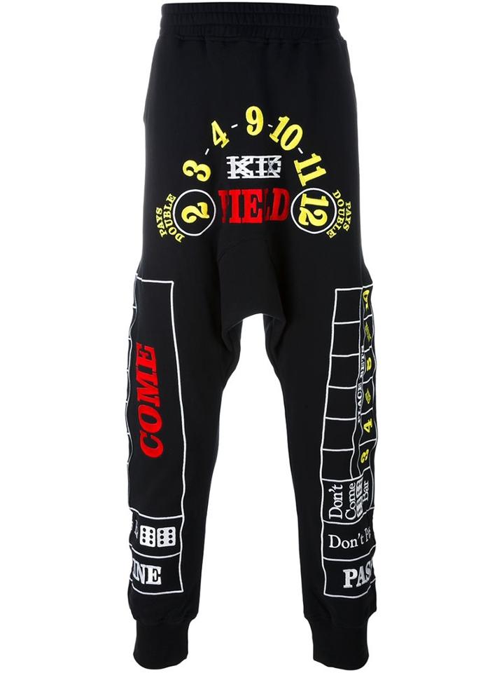 Ktz Embroidered Track Pants