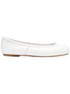 Maison Margiela Flat Ballerina Shoes - White