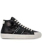 Moa Master Of Arts Sequin Embellished Sneakers - Black