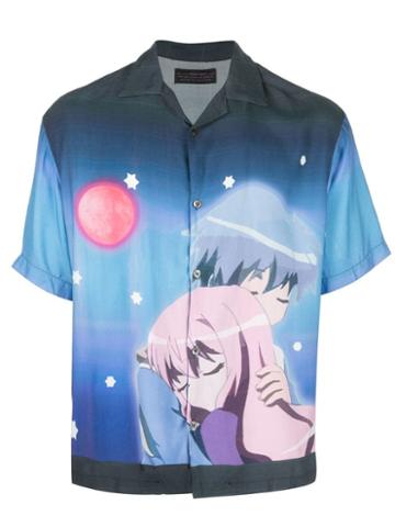 Siberia Hills Siberia Hills Blood Moon Button Down Multi - Blue