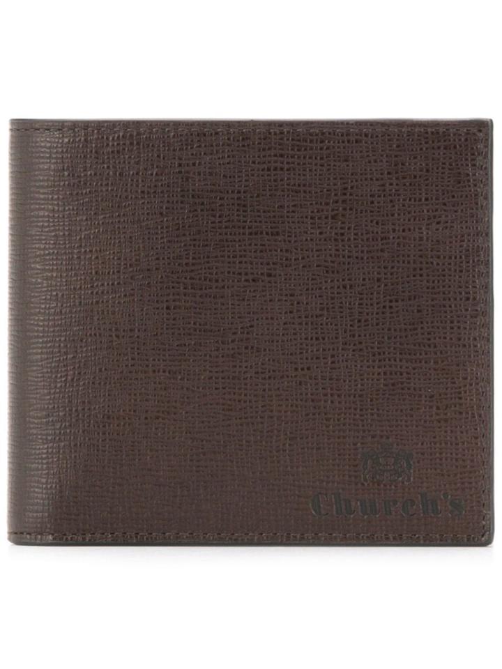 Church's Textured Top Wallet - Brown
