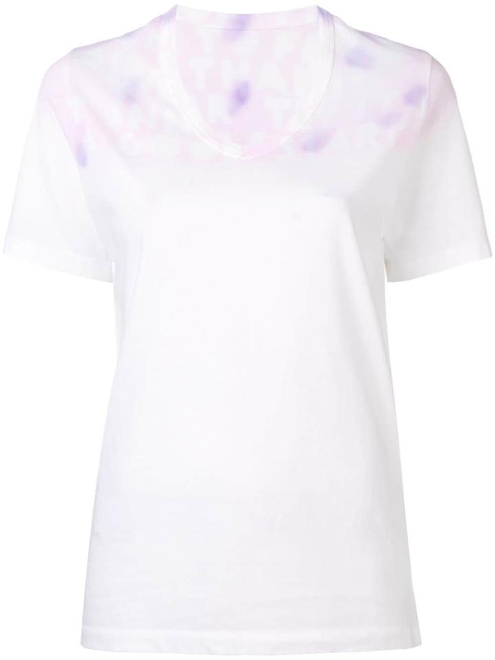 Mm6 Maison Margiela Tie-dye Detail T-shirt - White