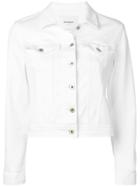 Dondup Cropped Denim Jacket - White