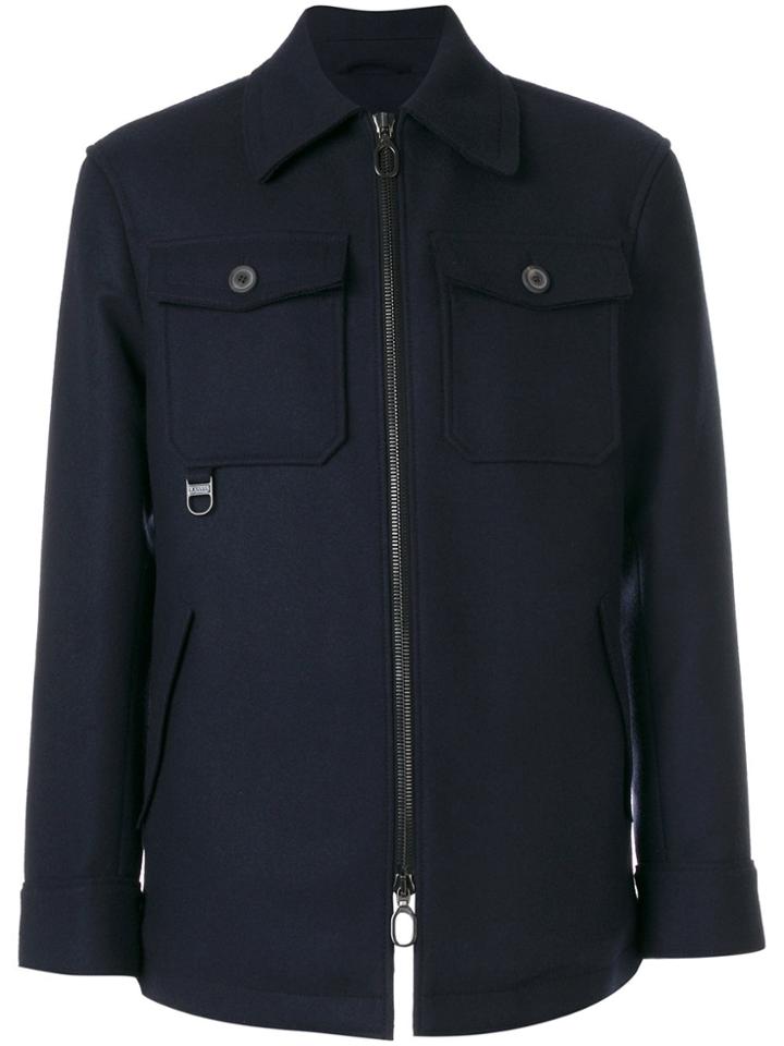 Lanvin Flap Pocket Jacket - Blue