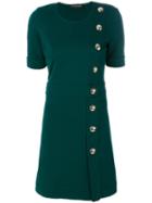 Twin-set - Studded Trim Dress - Women - Polyamide/viscose/elastolefin - 44, Green, Polyamide/viscose/elastolefin