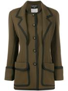Chanel Pre-owned 1990's Military Jacket - Brown