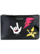 Dsquared2 Punk Patch Clutch