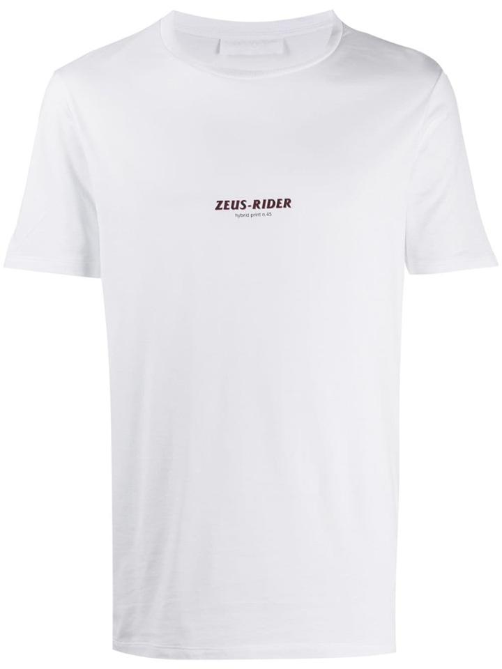 Neil Barrett Zeus Rider T-shirt - White