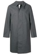 Mackintosh Teal Grey Bonded Cotton 3/4 Coat Gr-001