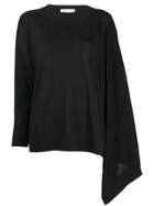 Fabiana Filippi Asymmetric Shirt - Black