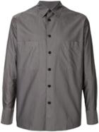 The Row Gerald Chest Pocket Shirt - Grey