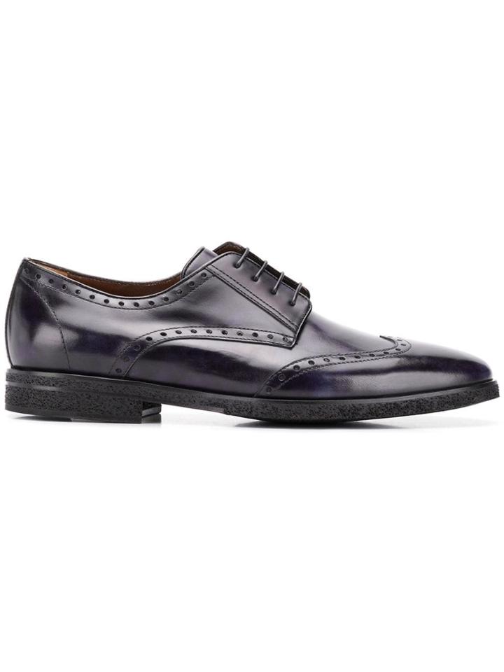A. Testoni Classic Brogues - Blue