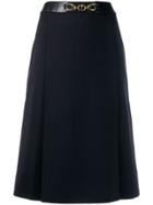 Céline Pre-owned Chain Detail Skirt - Blue