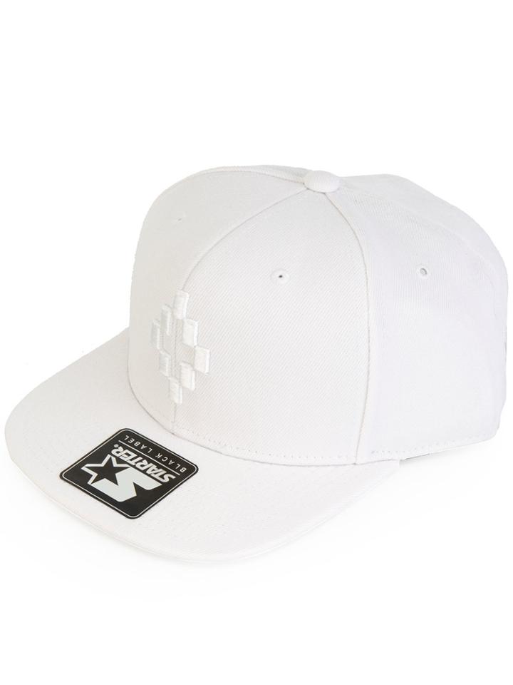 Marcelo Burlon County Of Milan Starter Cruz Cap - White