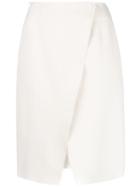 Maison Margiela Wrapped Front Skirt - White