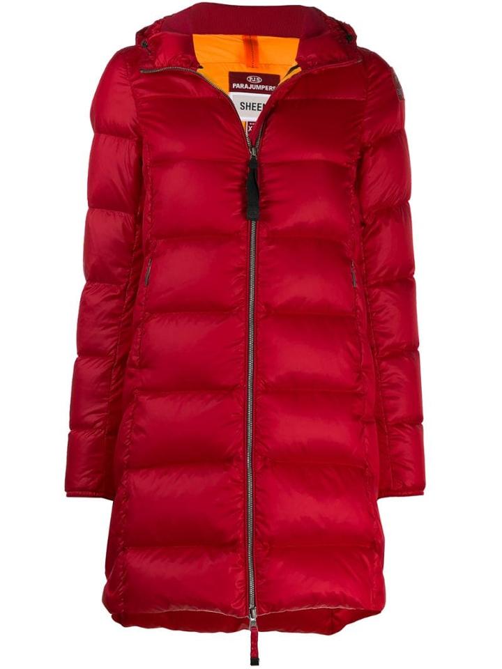 Parajumpers Padded Single-breasted Coat - Red