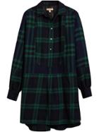 Burberry Check Tunic Dress - Blue