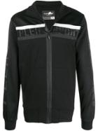 Plein Sport Logo Print Sports Jacket - Black