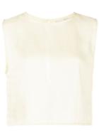 Onia Textured Crop Top - Orange