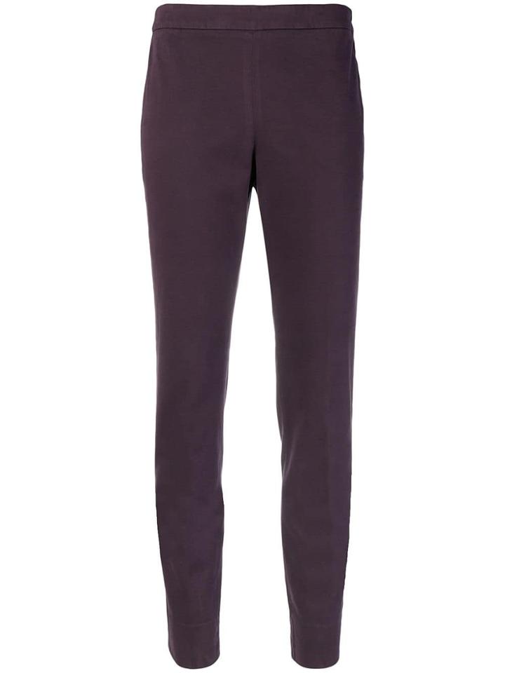 Fabiana Filippi Tailored Fitted Trousers - Pink & Purple