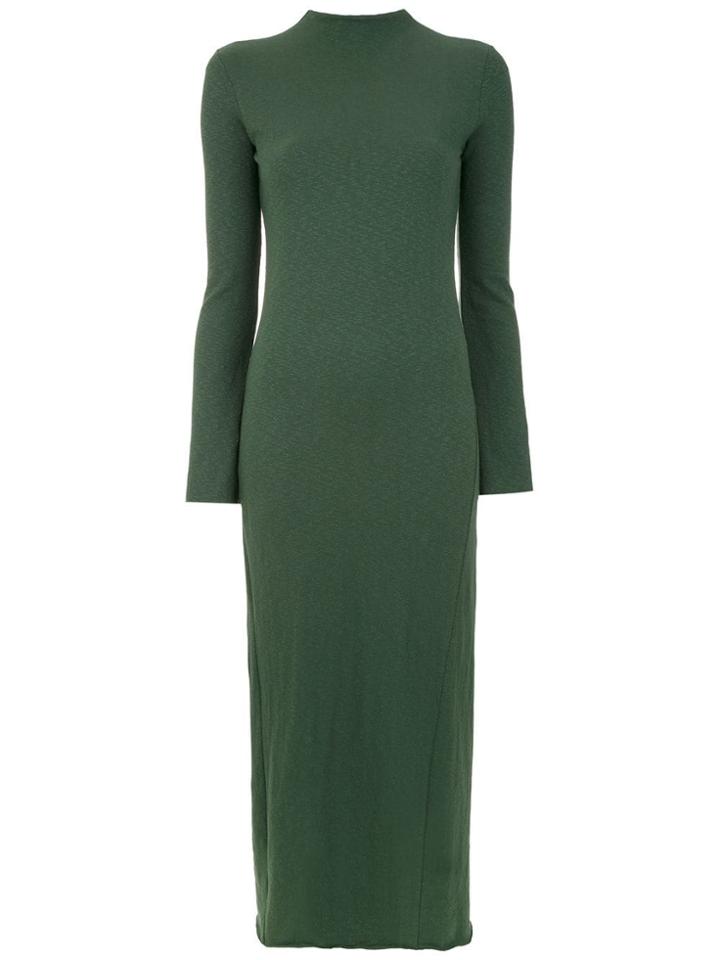 Osklen Straight Fit Midi Dress - Green